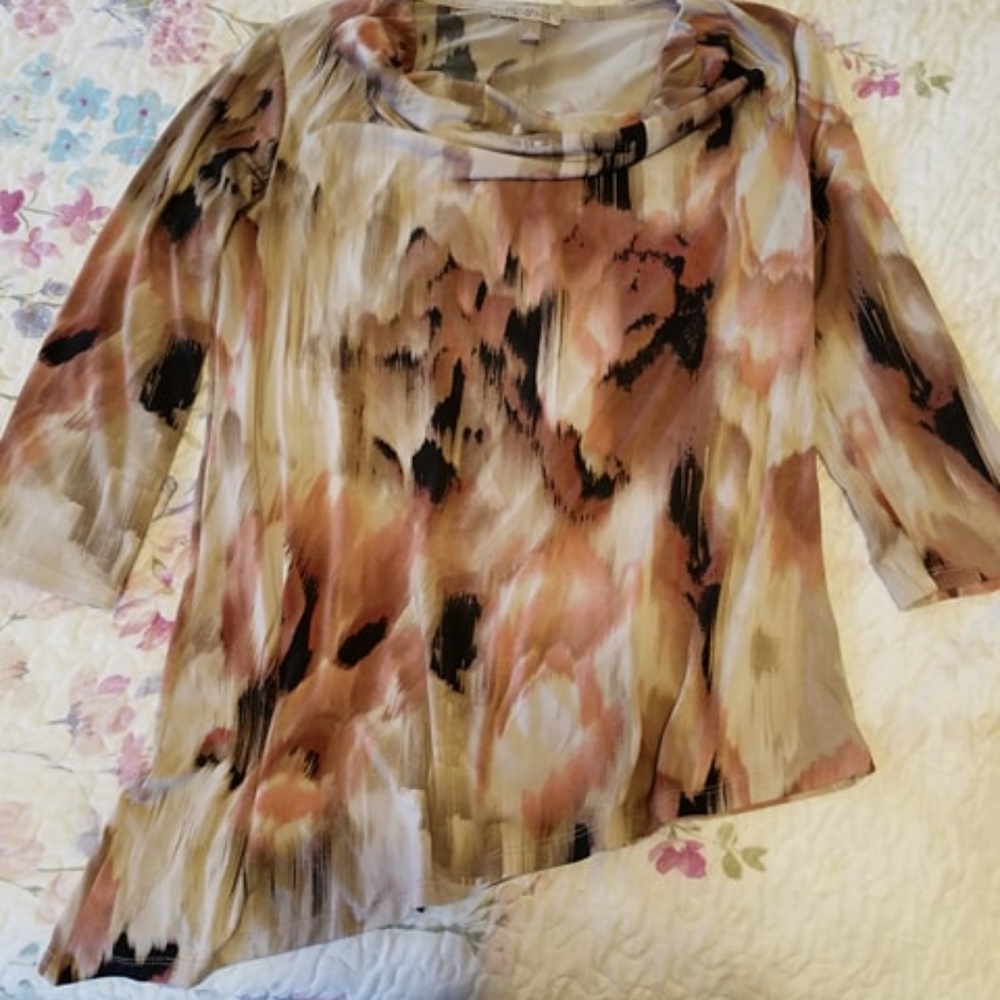 3 for $25: Roz Ali Shirt Cowl-like Neck